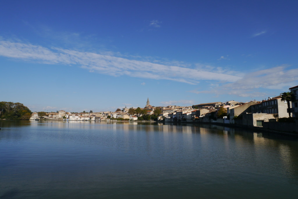 A large port on the canal